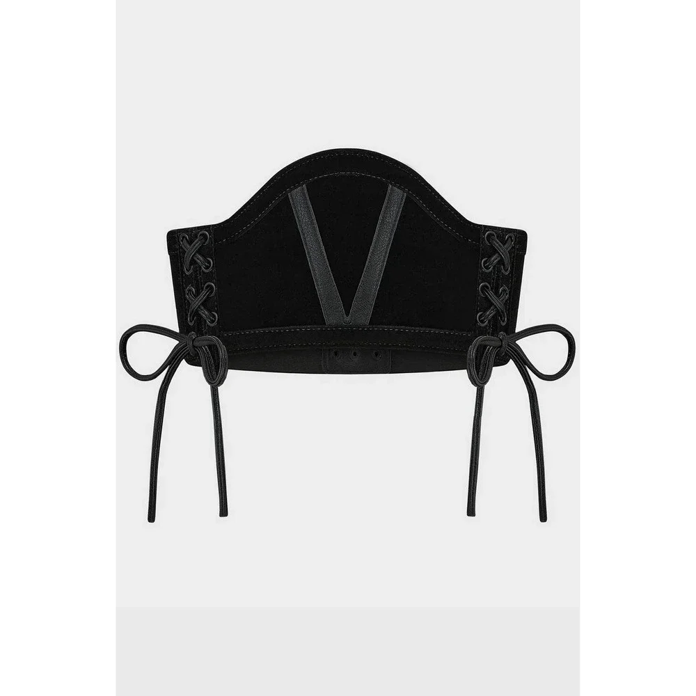 Killstar | Accessories | Killstar Black Velvet Lace Up  display picture 1